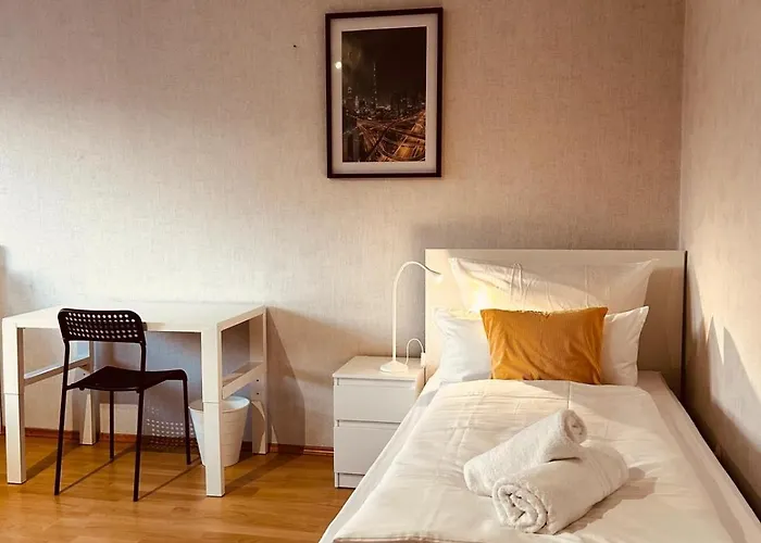 아파트 Osnabruecker Strasse Wooon 16 I 2 Baeder I Grosse Kueche I Wlan I Parken Ibbenbüren